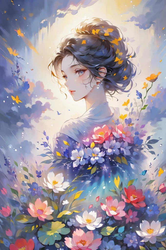 (Delicate lips), (Realistically:1.37), (Bright colors), (Studio Lighting), (Clear focus), (High Dynamic Range), (Bokeh), (Compared), (HD:1.2),  (elegant), (beautiful), (youth), (luxury), (Shining eyes), (shining), (serene), (luminescent), (Like a dream), (Dynamic), (gorgeous one), (Sensitive), (intense), (complicated), (eternal), (Beautifully), (mystery), (Ethereal), (mystery), (perfect), (interesting), (Unique), (masterpiece), (high resolution), (best quality, 4K, 8K), alone, 15 year old girl.