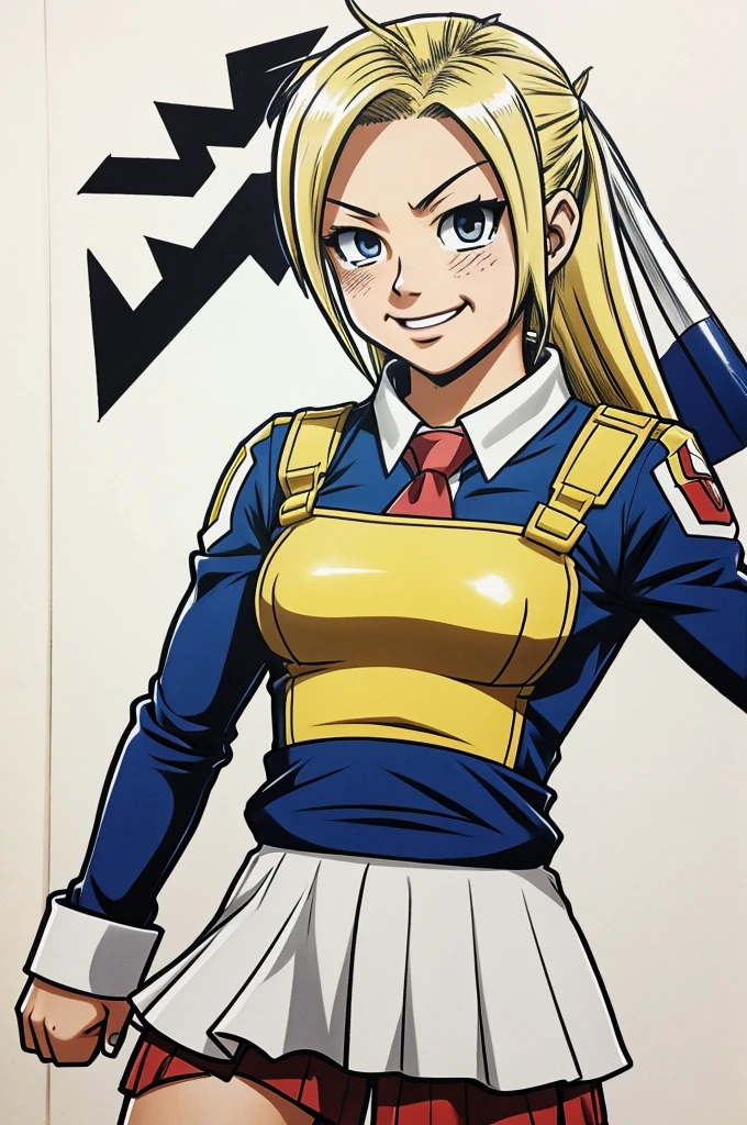 Chica estilo de dibujo Boku no hero academia 