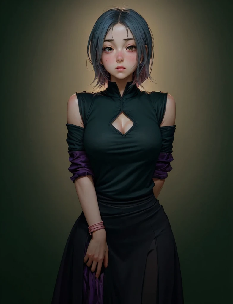 ultra detailed, beauty, cute, intense blush, female, body complete, hair texture, perfect anatomy, perfect hips, perfect legs, anime, high quality