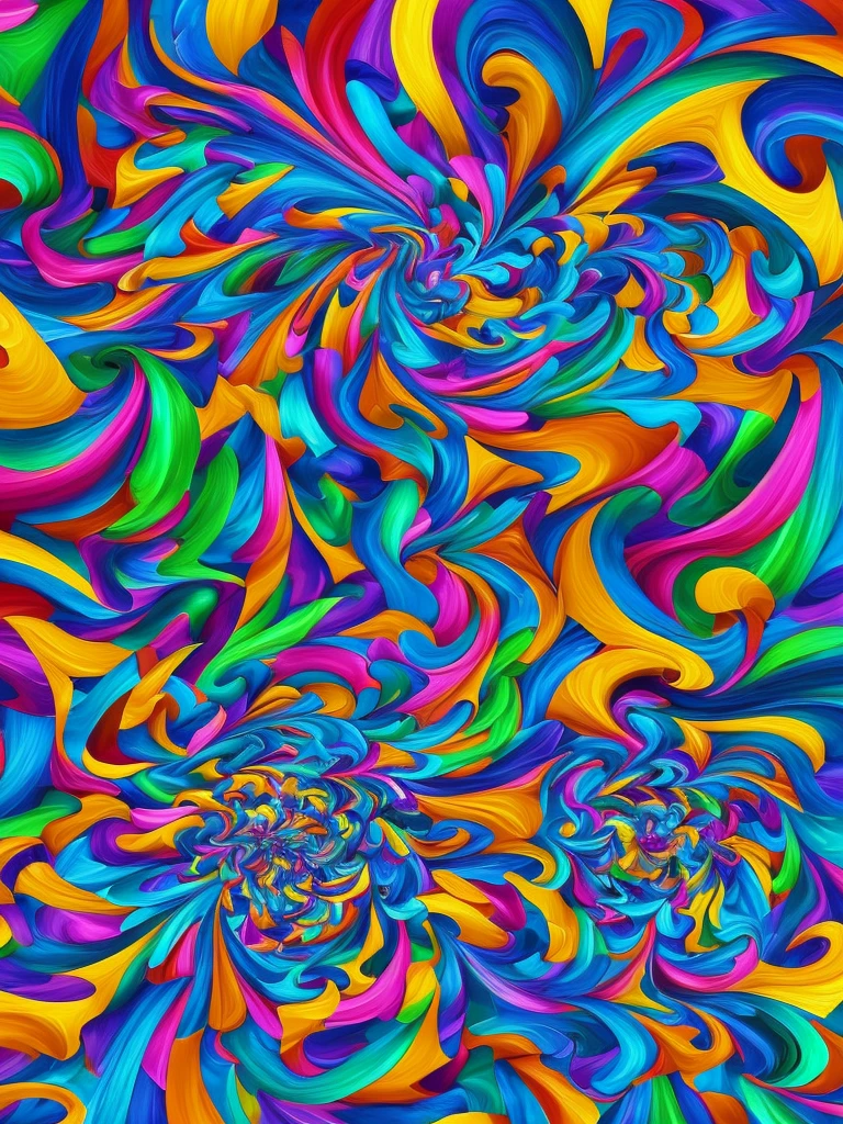 3D Abstract Color Swirls Wallpaper Background for corporate