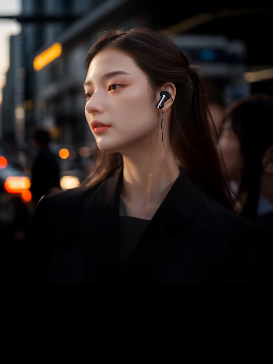, unbelievably realistic, With accurate features, Superb composition, Surreal主义, Surreal, Highly realistic, Surreal, Surreal主义, sleek waterproof design, Extremely realistic, With distinctive features, earphone, Delicate and meticulous, Realistic depiction, AirPods