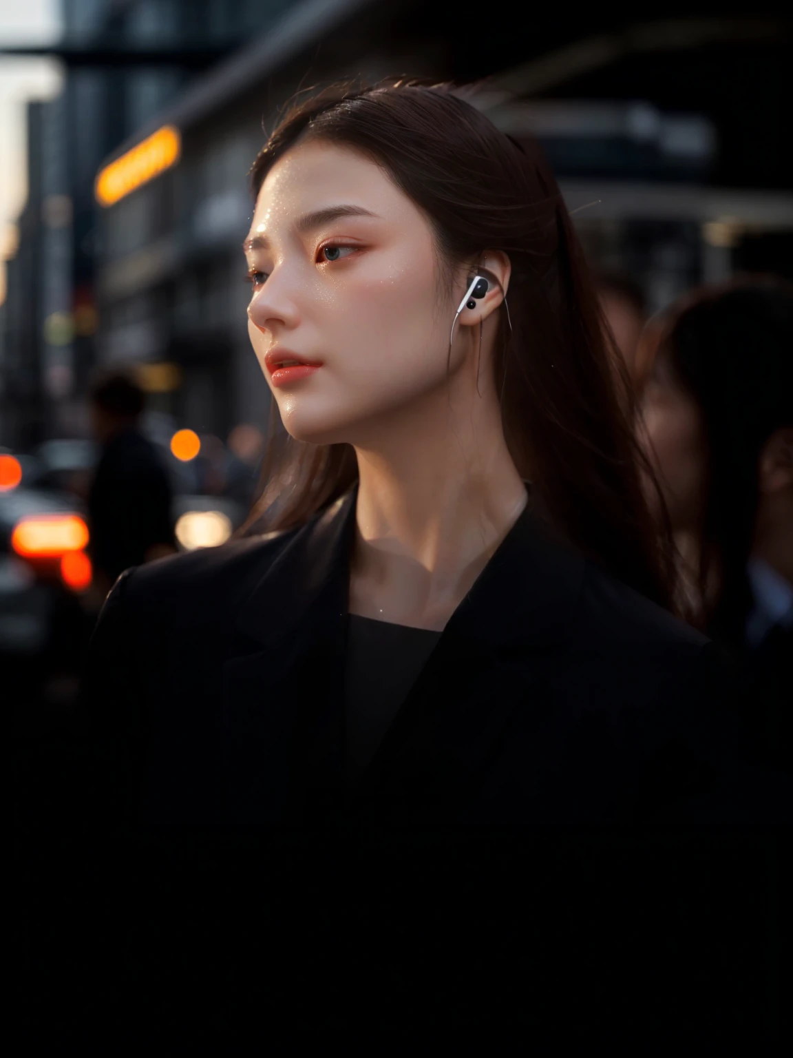 , unbelievably realistic, With accurate features, Superb composition, Surreal主义, Surreal, Highly realistic, Surreal, Surreal主义, sleek waterproof design, Extremely realistic, With distinctive features, earphone, Delicate and meticulous, Realistic depiction, AirPods
