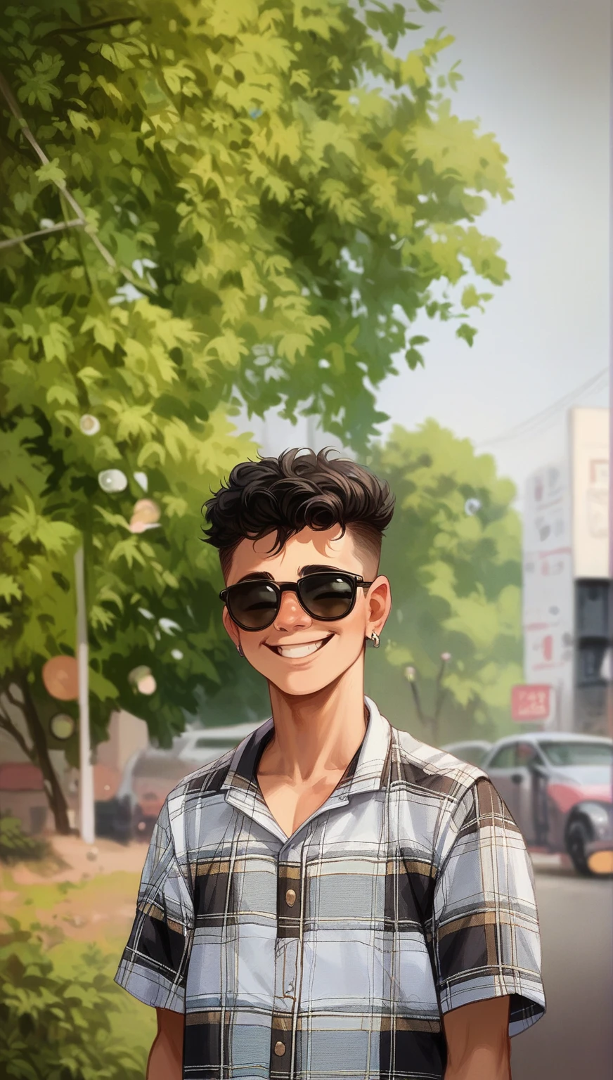 baby face, smiling