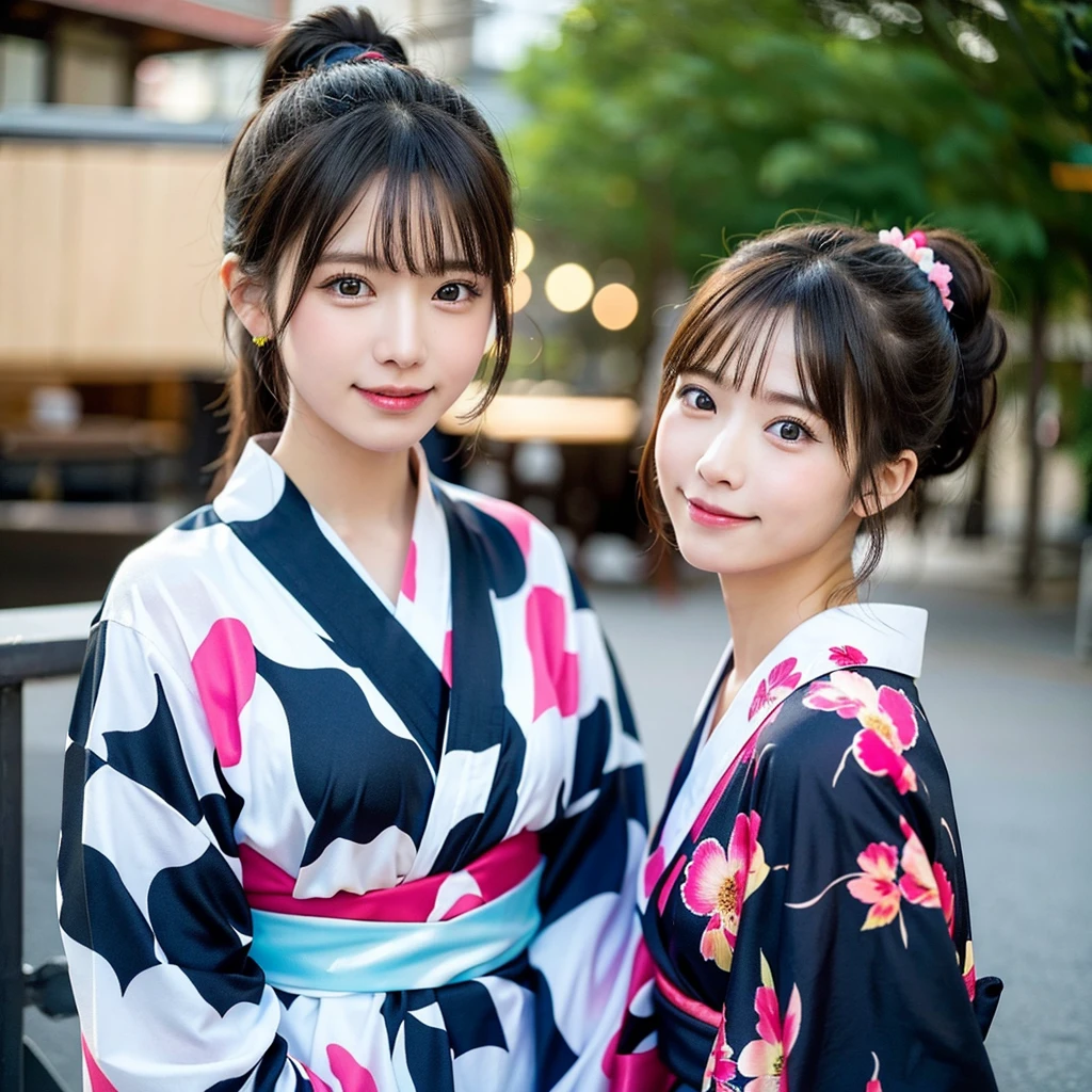 firework、ponytail、independent、Exclusive photographer、yukata