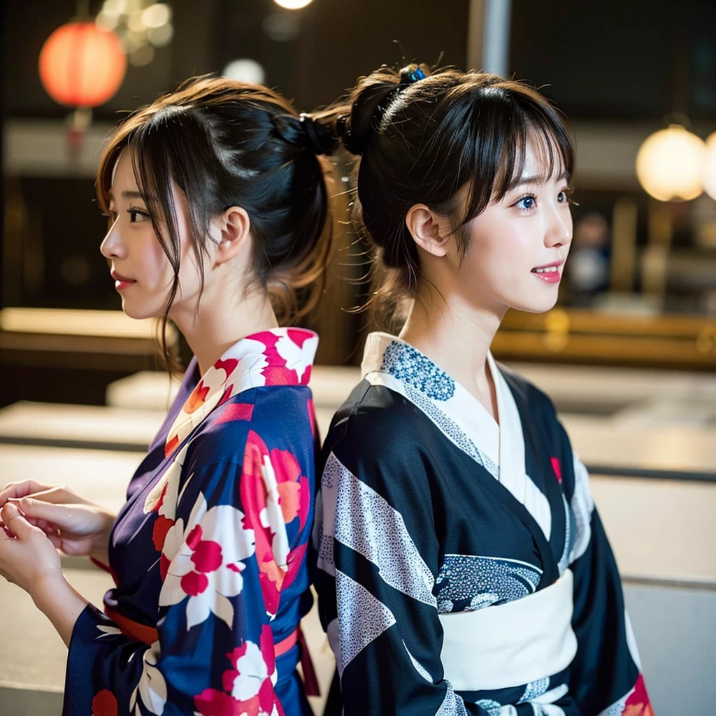 firework、ponytail、independent、Exclusive photographer、yukata