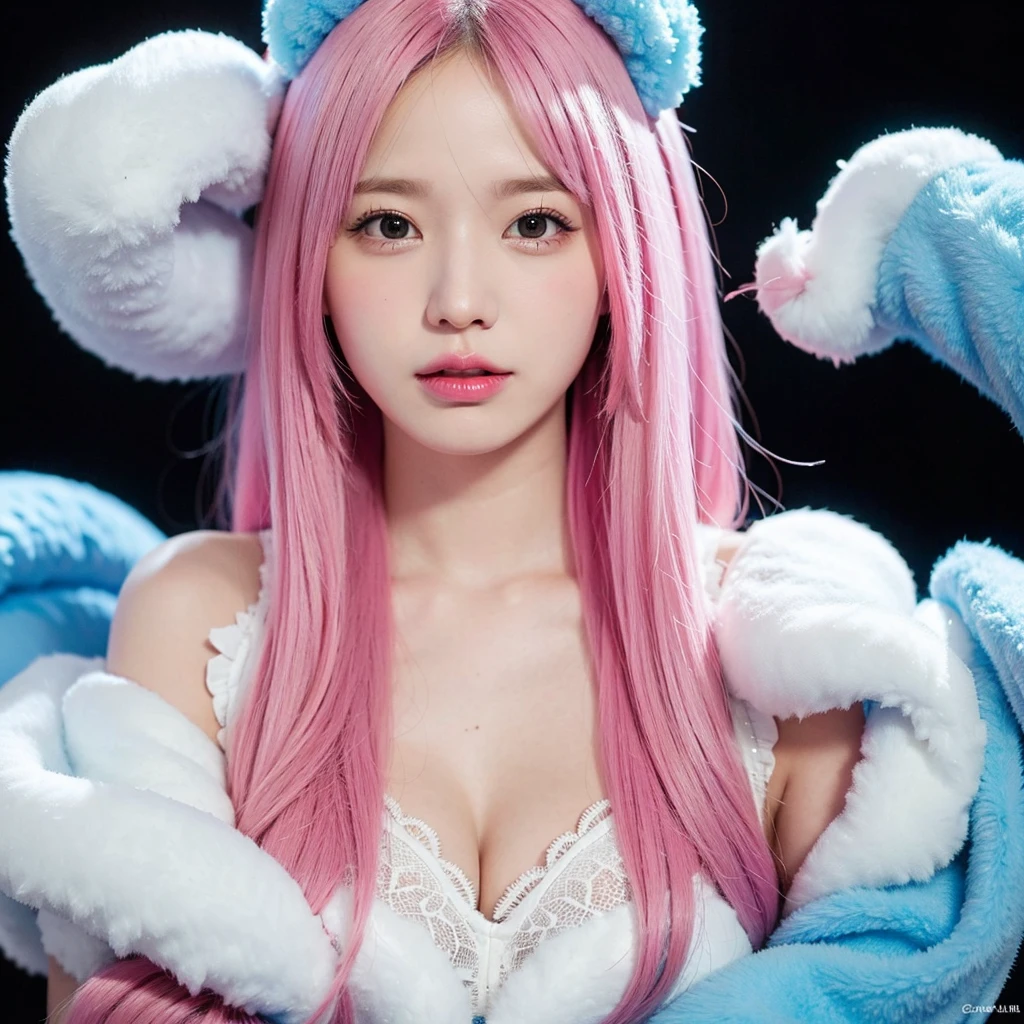 cotton candy、high resolution、Portrait