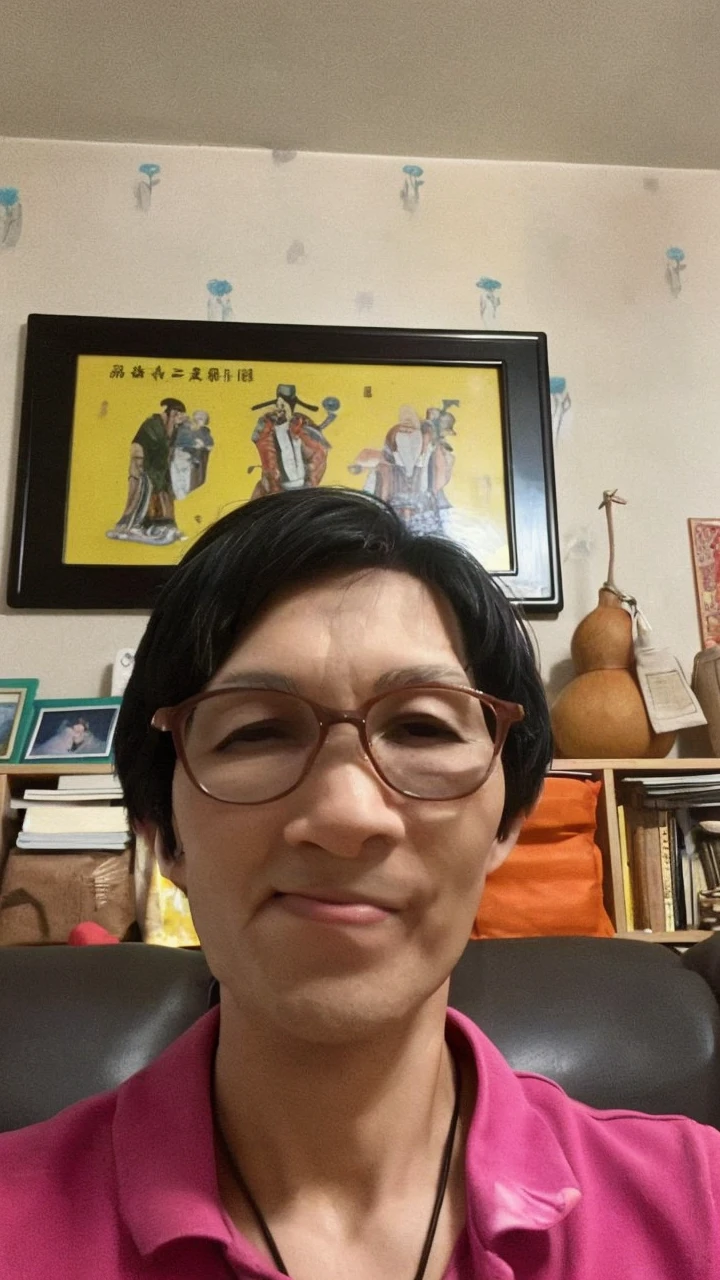 Cartoon style
An acopoint meridians therapist