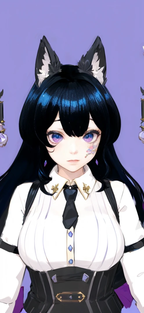 (highest quality, 8K, cg, Beautiful details upper body, , thumb girl, taffeta coat dress, space background, complex facial features, flowing long hair, almond shaped eyes, Elaborate eye makeup, long fluttering eyelashes, Big eyes blink with a starry gaze, exquisite lip detail, soft and harmonious style),Empress of the universe,god々queen of,stern look,serious expression,blue hair,gold decoration,angry face,