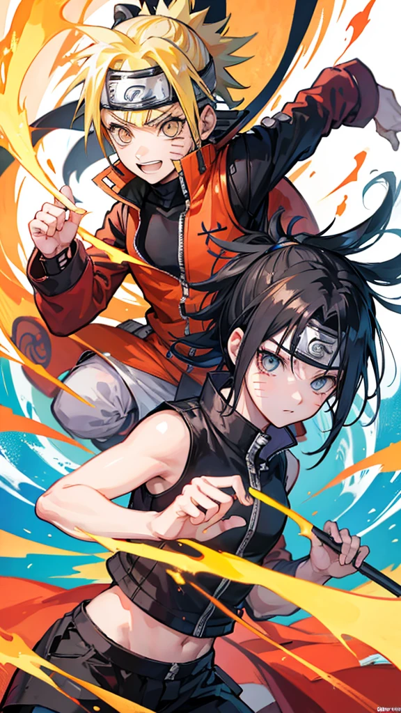 Naruto dengan kodok nya ultra