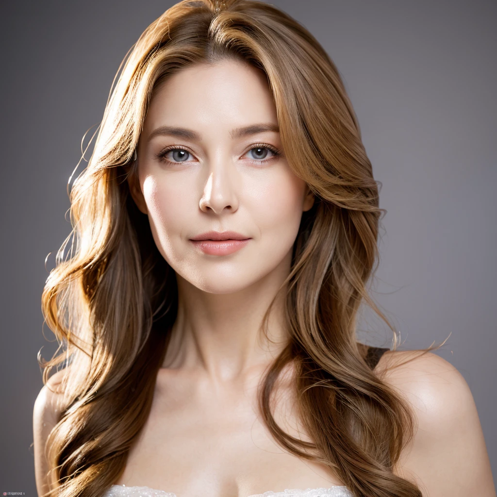 Beautiful mature woman with wavy long blond hair, Sexy beauty, Ultra-high resolution,(Realistic:1.4), ((Highest quality)), ((masterpiece)), (be familiar with),