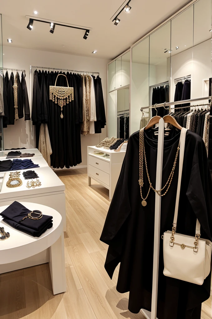 Craete a showroom of clothes and jewellery of ladies