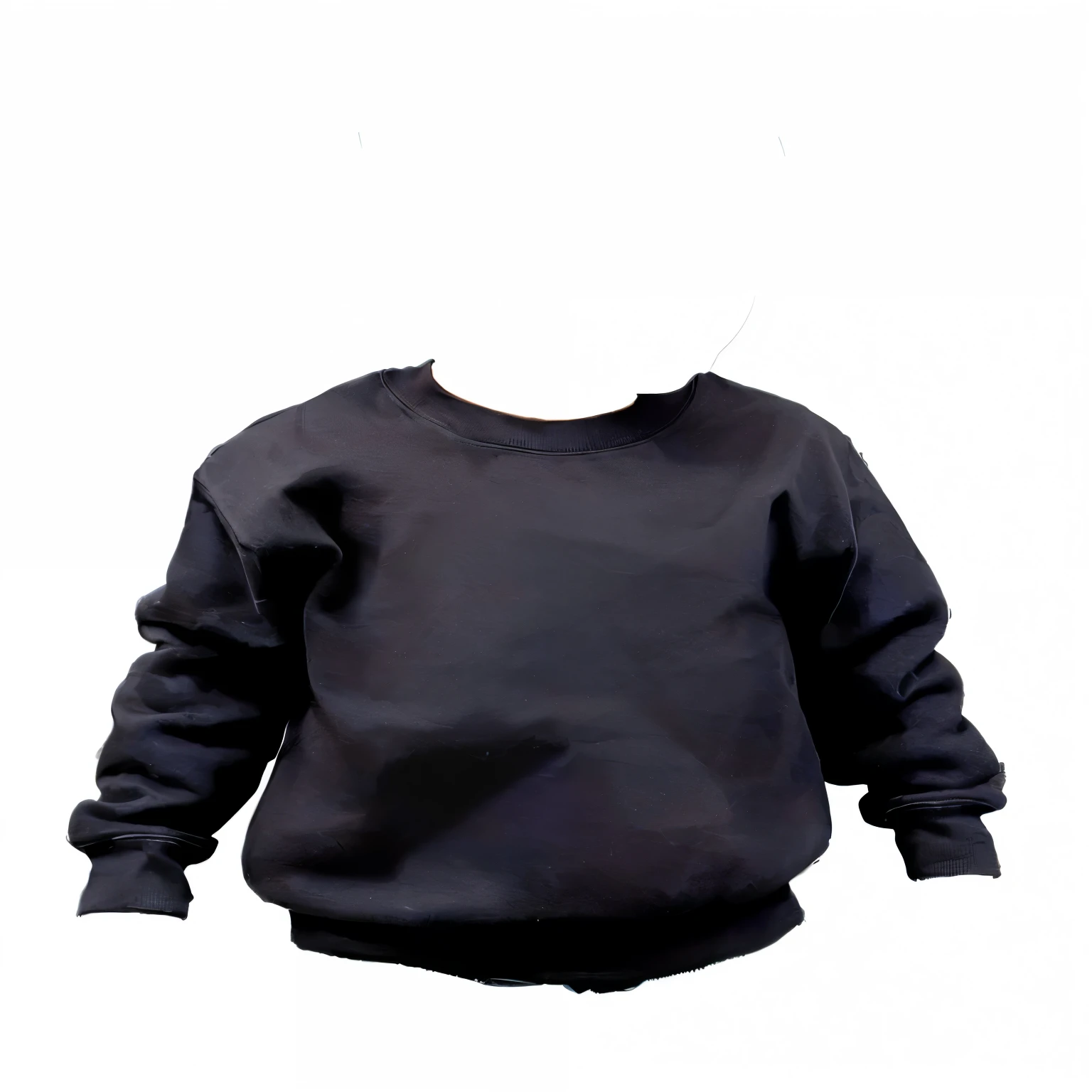 A black sweatshirt clear HD