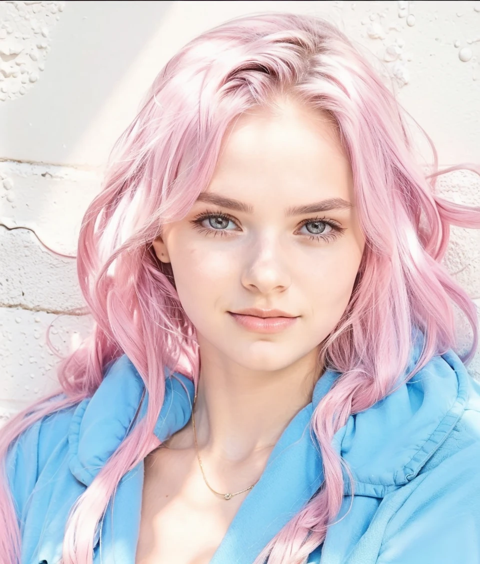 A stunningly lifelike portrait captures a 26-year-old fashion model girl with beautiful European features. The image, exudes cinematic colors and a photographic style. Every detail of her appearance is meticulously executed, showcasing her elegance and allure. The overall composition is a true masterpiece, elevating the beauty and sophistication.