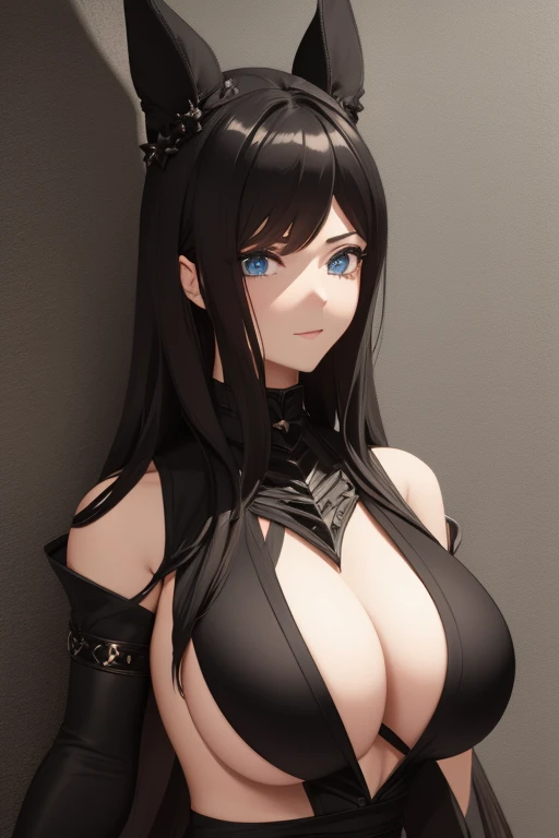 Blackening, evil, huge breasts