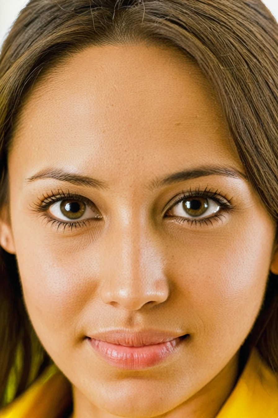 young woman's face