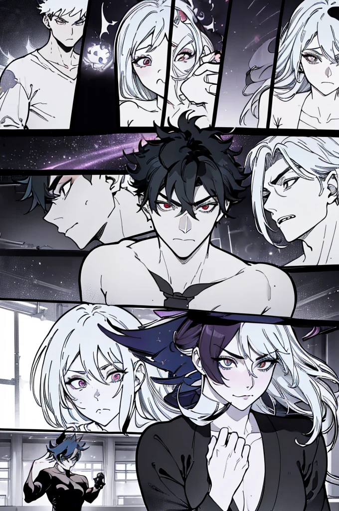 pag 13.- But not everything was easy for Reus. He also had to face his own demons, and those of her companions. Some of them had past traumas, otras ocultaban secretos oscuros, y otras simplemente eran celosas y posesivas. Reus tuvo que lidiar con sus sentimientos, y con los de ellas, tratando de mantener el equilibrio entre el amor y la amistad.
And the most painful thing of all was that he couldn't save them all.. A lo largo de su viaje, he lost eight of his loved ones, who died in tragic circumstances. Algunas fueron asesinadas por los soldados del Imperio, others sacrificed themselves for him, and others were betrayed by their own companions. Reus suffered a lot for each of them, and swore to avenge them.
Al final, solo quedaron siete: Lila, the leader of the group, who had the power of the electric guitar; Nana, the youngest and sweetest, who had the power of the piano; Rina, the most intelligent and skillful, who had the power of the violin; Mika, the funniest and most joyful, who had battery power; Sora, the most peaceful and mysterious, who had the power of the flute; Yuna, the most rebellious and brave, who had the power of the trumpet; y Luna, the most sensual and seductive, who had the power of the saxophone.
((( manga anime gangstar))) (((Borderlands 3))), (((closeup))), (((urban city environment))), (((diffuse colors))), (((rgb))), (((ultra detailed illustration of a diffuse hallucinatory woman water spirit creature))), (((complex 3d projections of ghostly translucent fabric and glowing hollow cybernetic threads))), (((dynamic pose))), spectral, concept art, ((light particles)), (stunning visual masterpiece), (((double exposure))), ((glowing texture)), (black tones), (no limits), (unpredictable), (surreal), (professional composition), (award winning composition), creative freedom, (artistic expression), (extreme composition), (spontaneous composition), (black filter), ((surreal theme)), (diffuse creatures), (diffuse figures), disturbing visual expr