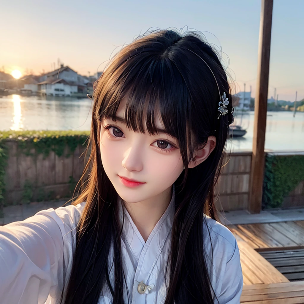 (((masterpiece))), Highest quality, Super detailedな, Very detailed, Detailed Background, light, Very beautiful girl, Japanese, 16, Detailed face, alone, (whole body:1.3), (Random Hairstyles :1.2), bangs, (Young Face), (Perfect body:1.1), sunset, summer, In 8K, wallpaper, wonderful, In detail, Super detailed, Ultra-high resolution, Very detailed, Pure Eros Face_v1, Very detailed目と顔, Beautiful attention to detail, Very detailed肌, No makeup, (Natural Skin),