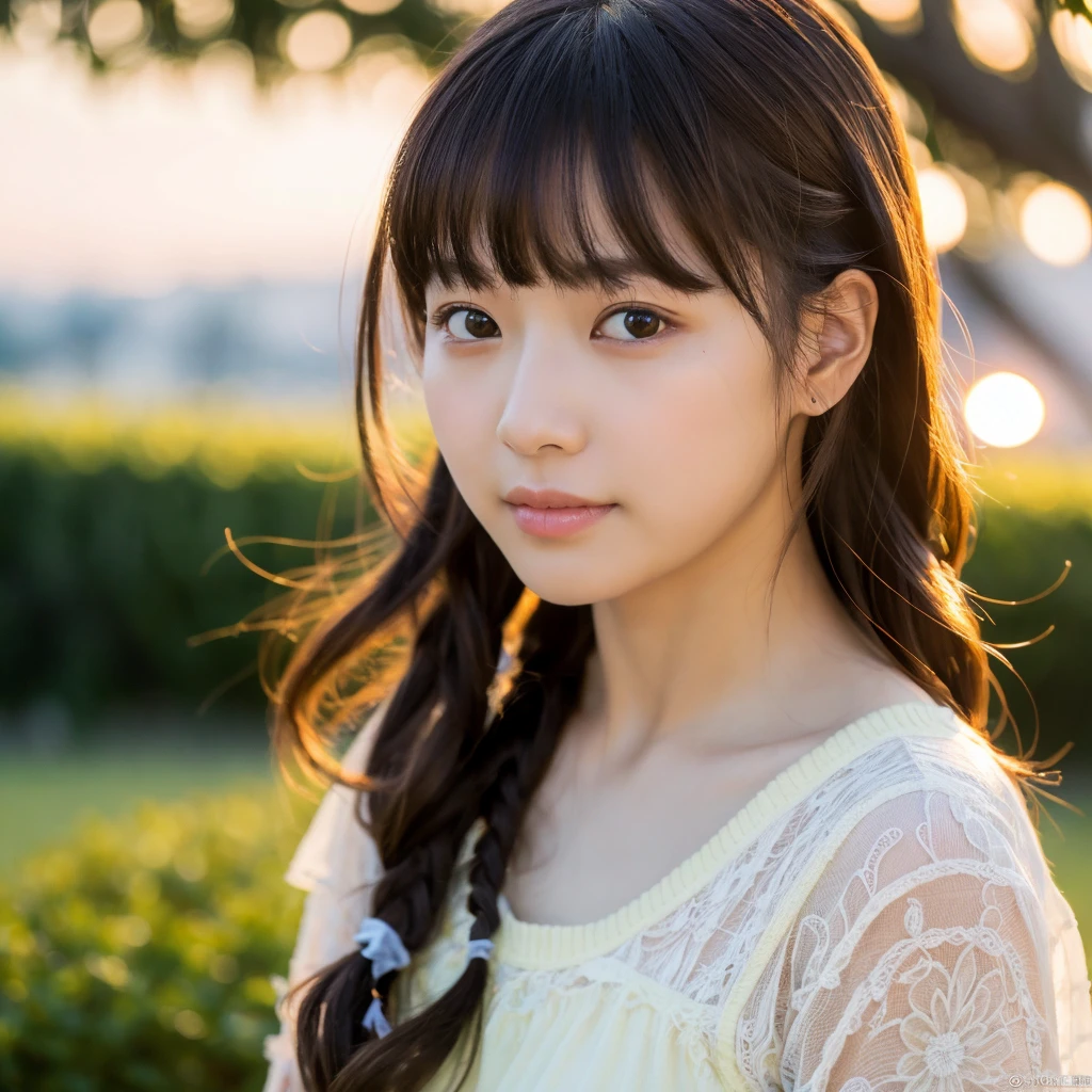 (((masterpiece))), Highest quality, Super detailedな, Very detailed, Detailed Background, light, Very beautiful girl, Japanese, 16, Detailed face, alone, (whole body:1.3), (Random Hairstyles :1.2), bangs, (Young Face), (Perfect body:1.1), sunset, summer, In 8K, wallpaper, wonderful, In detail, Super detailed, Ultra-high resolution, Very detailed, Pure Eros Face_v1, Very detailed目と顔, Beautiful attention to detail, Very detailed肌, No makeup, (Natural Skin),