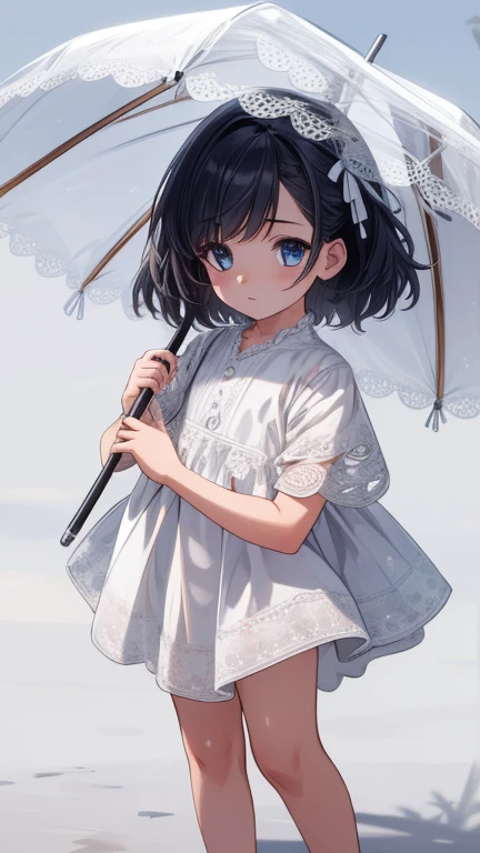 top quality, Attention to detail, detailed face, detailed eyes, Visualized eyes, Perfect eyes, hip line, ambient occlusion, clear images, detailed, wonderful,8 k,8 k Wallpaper,8k background, Attention to detail肌, A high resolution, one girl, very short stature,child's face,One, ((white sweatshirt over naked body (absolutely no panties))), ((redhead、Blue eyes))、(Class)、 behavior,whole body