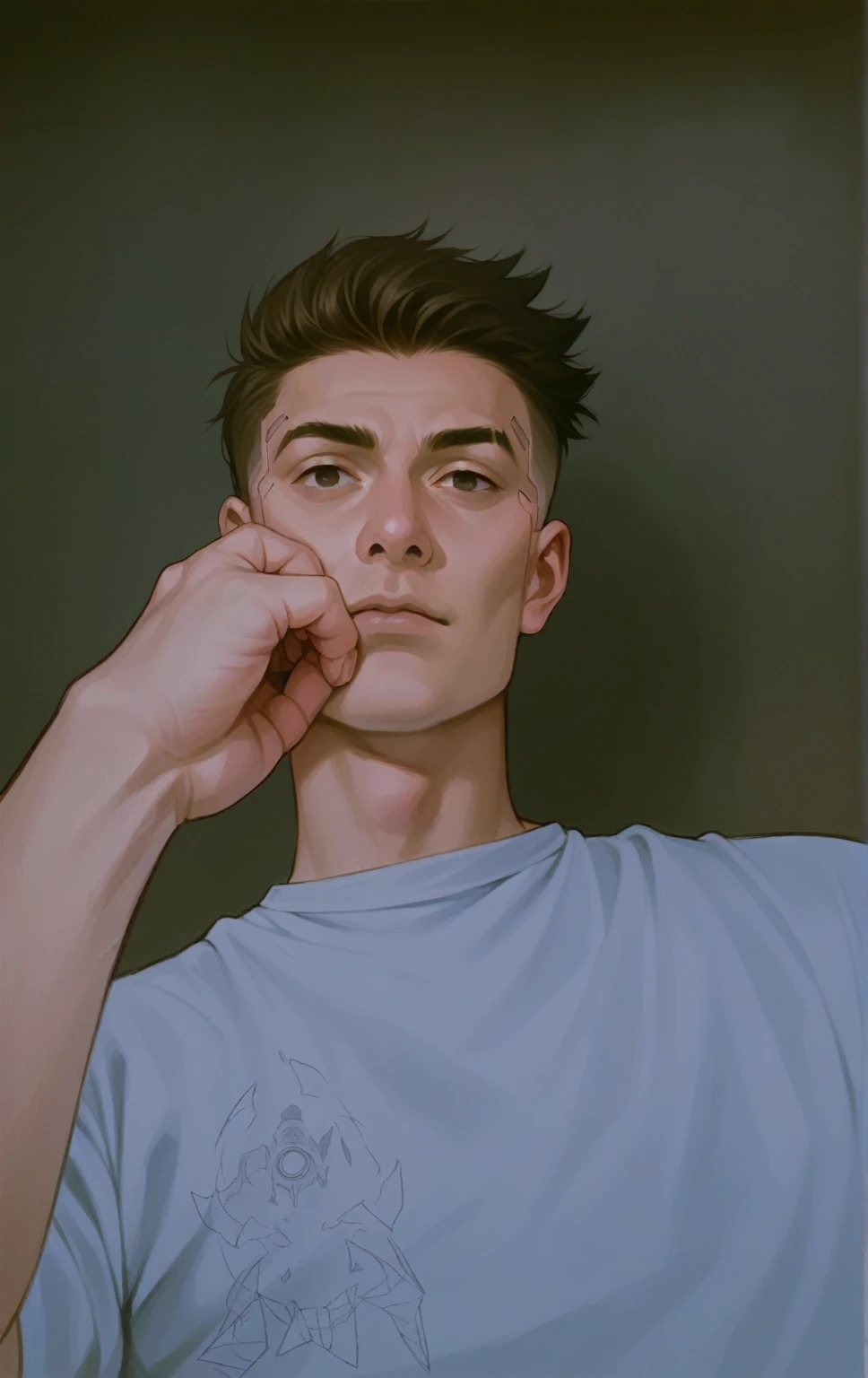 Change background cyberpunk hansome boy , realistic face ,8k , ultra realistic