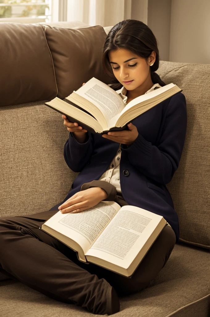 Atril de lectura con un libro