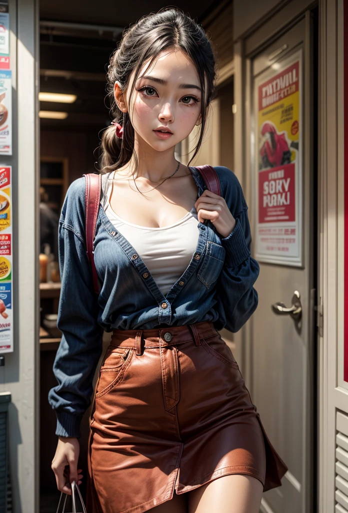 Commercial poster with Pepsi