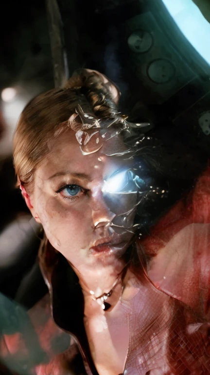 kristanna loken, terminator tx, detailed face, beautiful detailed eyes, beautiful detailed lips, extremely detailed facial features, longeyelashes, leather jacket, futuristic cyberpunk setting, intricate mechanical details, sci-fi, photorealistic, (best quality,4k,8k,highres,masterpiece:1.2),ultra-detailed,(realistic,photorealistic,photo-realistic:1.37),cinematic lighting, dramatic shadows, vivid colors, moody atmosphere