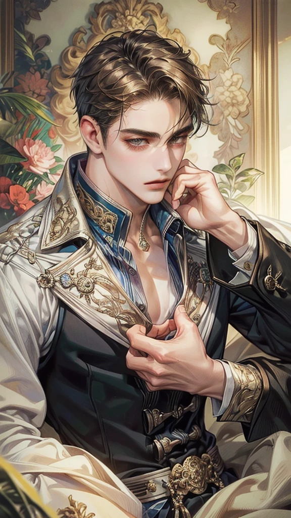 ((best quality)), ((masterpiece)), (detailed), ((best quality)), ((masterpiece)), (detailed), ((best quality)), ((masterpiece)), (detailed), (male), a handsome man with a big dick!!!