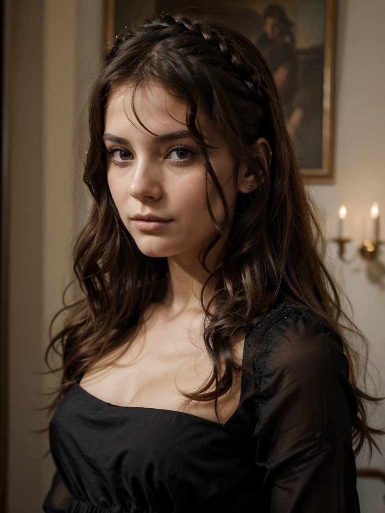 8k, Photo brute, best quality, Ultra haute résolution, (photorealistic), realistic photo of fille maigre en ébène princess, (fille maigre en ébène, 20 ans, la plus belle fille ébène du monde, peau sombre, Visage mince, cheveux noirs, wavy hair), Dans l'Desert Oasis, dunes de sable, paumes, cactus, bright light, (photo du corps entier), (assise sur le rocher, les jambes écartées), Jambes ouvertes, pose sexy, wearing robe arabe noire with golden inprints, (robe arabe noire), porter une black arabic scarf et dorée, (black arabic scarf), (wearing culotte noire), ((culotte noire)), bijoux en or, regarder le spectateur, souriant, attractive, (fond d'Extremely detailed Unity 8k CG display), sharpness, (bright light), sit down, assise, regarde le spectateur, (sexy), big ass, (belle pose), (skirt)