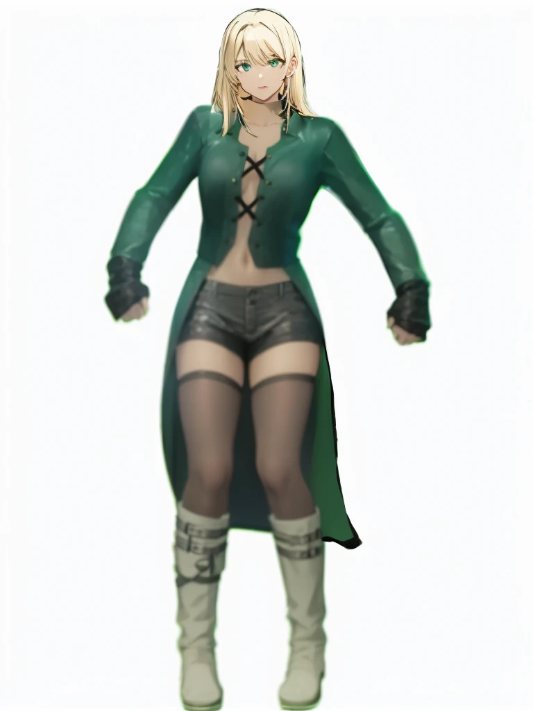 green leather dress、