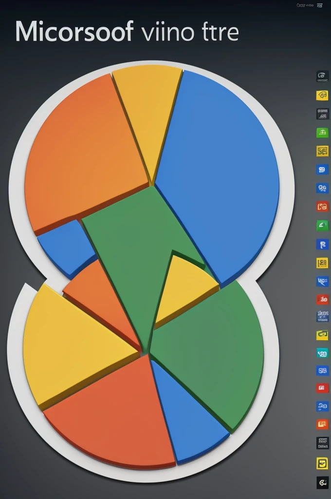 1	Microsoft $3.144 trillion
2	Apple $2.909 trillion
3	NVIDIA $2.327 trillion
4	Alphabet (Google) $2.139 trillion
5	Amazon $1.935 trillion to make a pie chart