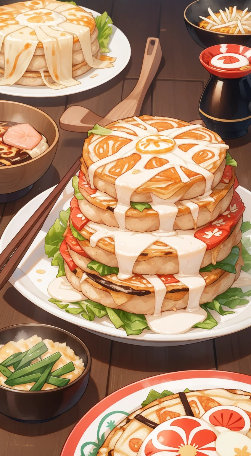 Okonomiyaki、Japan food