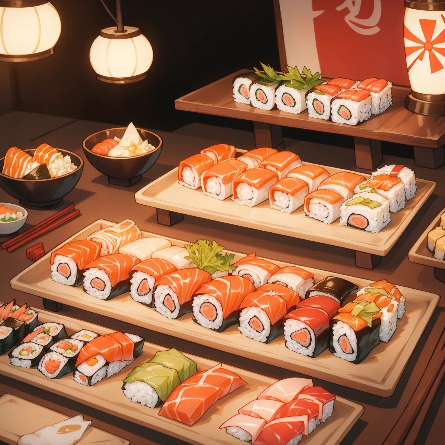sushi、Japan food