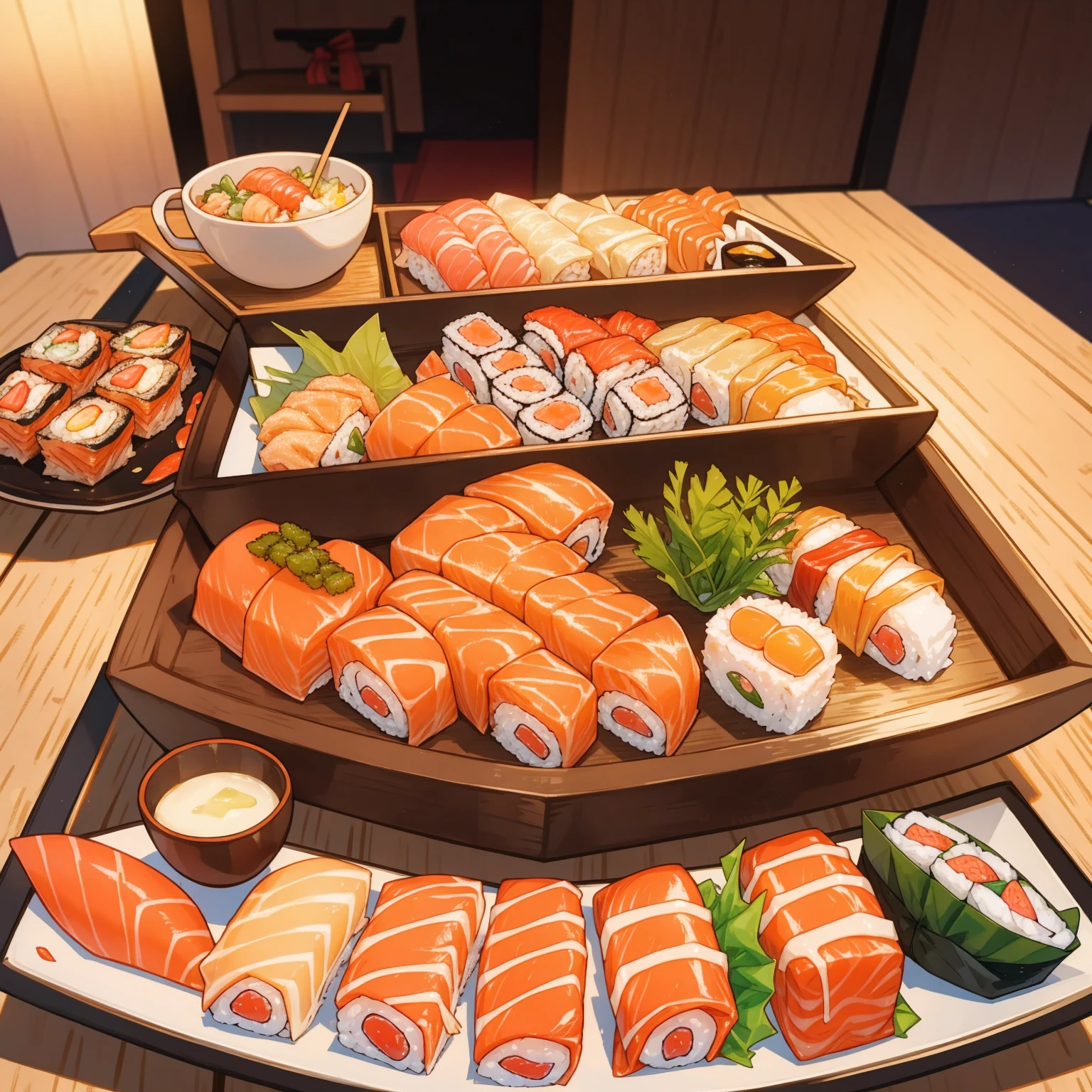 sushi、Japan food