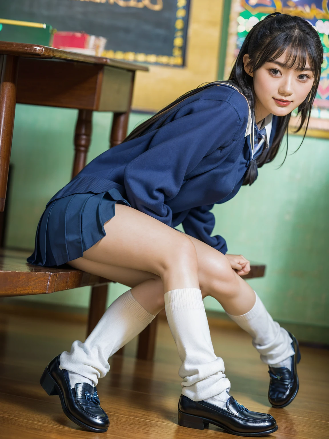 (photorealistic:1.4), best quality, masterpiece, raw 32k photo, (extremely detailed japanese beautiful girl), (extremely detailed eyes:1.2), (cute face:1.2), ultra-detailed, ultra high res, amazing,sitting,
(school uniform:1.5), detailed school girl, (disneyland:1.3), beautiful detailed girl, bangs, cute face, miniskirt,loafers, perfect legs, perfect hands