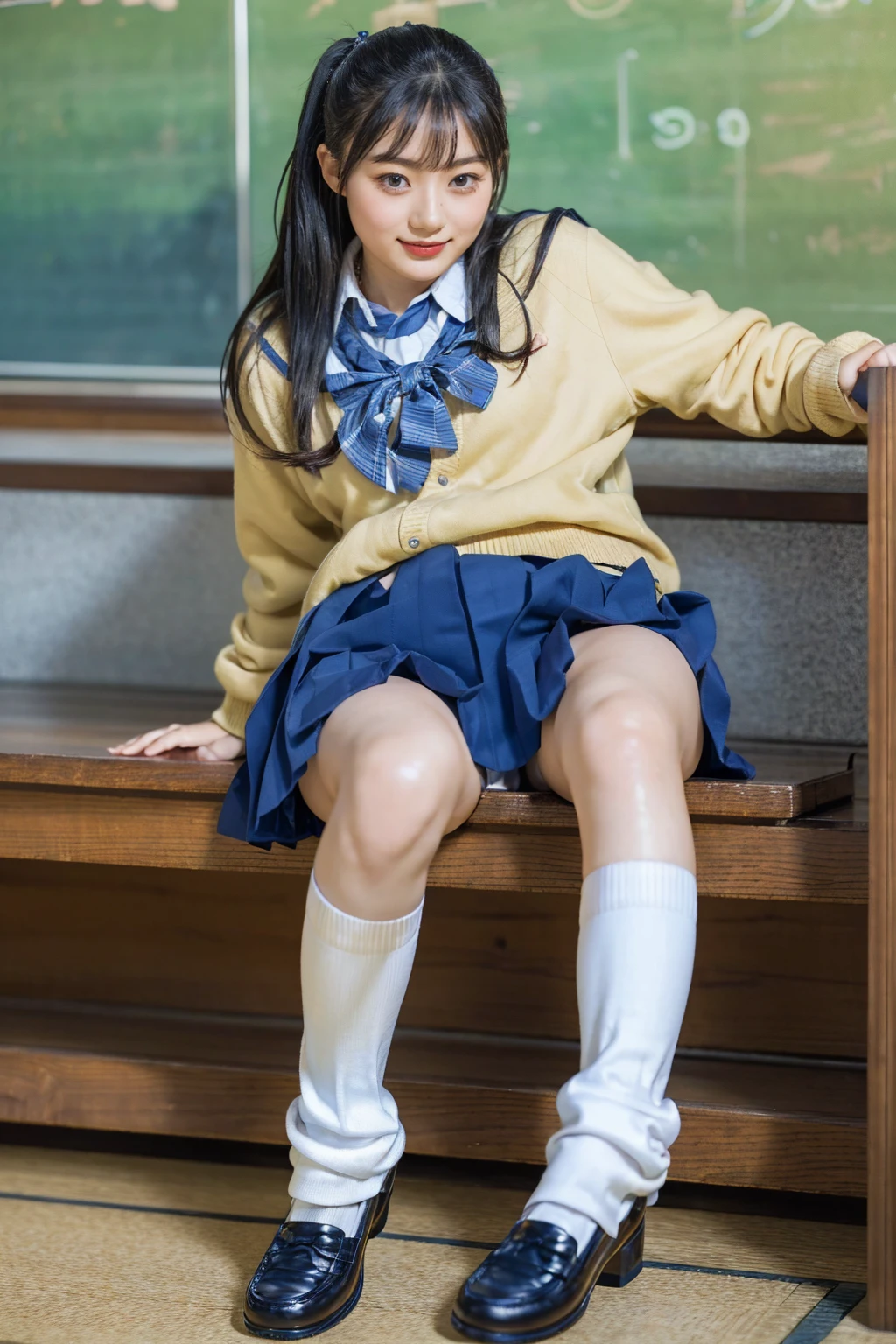 (photorealistic:1.4), best quality, masterpiece, raw 32k photo, (extremely detailed japanese beautiful girl), (extremely detailed eyes:1.2), (cute face:1.2), ultra-detailed, ultra high res, amazing,sitting,
(school uniform:1.5), detailed school girl, (disneyland:1.3), beautiful detailed girl, bangs, cute face, miniskirt,loafers, perfect legs, perfect hands