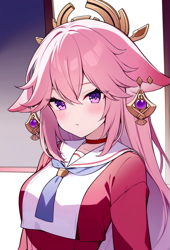 Yae Miko Female Sailor Uniform