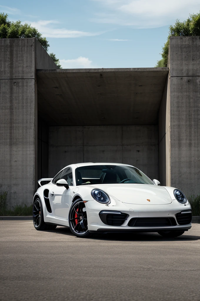 Creat an image of a Porsche 
