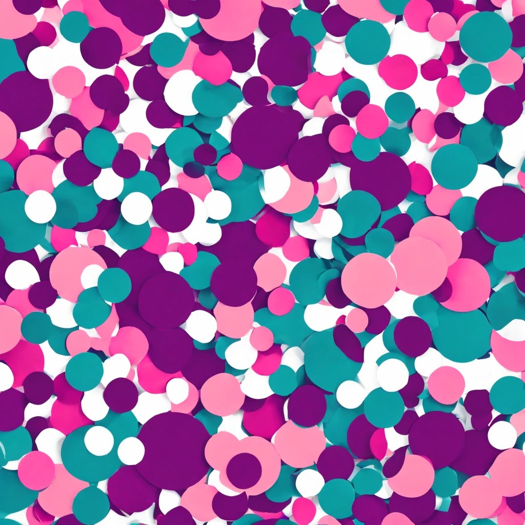 create a round logo without text it should look young, dynamic, goal-oriented, creative, feminine and use pastel colors
in purple and pink, the background should be white