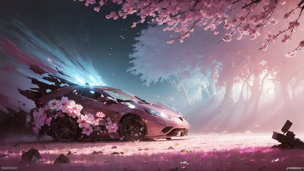 32k, Masterpiece, Highest quality, One girl, Detailed eyes, flower,Sandersonia, Pink and brown style,A dreamy, romantic piece,Pale pink, Mysterious Leaves,A playful arrangement,Fantasy,High Contrast,Ink strokes,explosion,Exposure, Impression of pink and brown tones,Abstract,((Watercolours by John Berkey and Jeremy Mann )) Brush strokes,Negative Space, Tyndall effect,