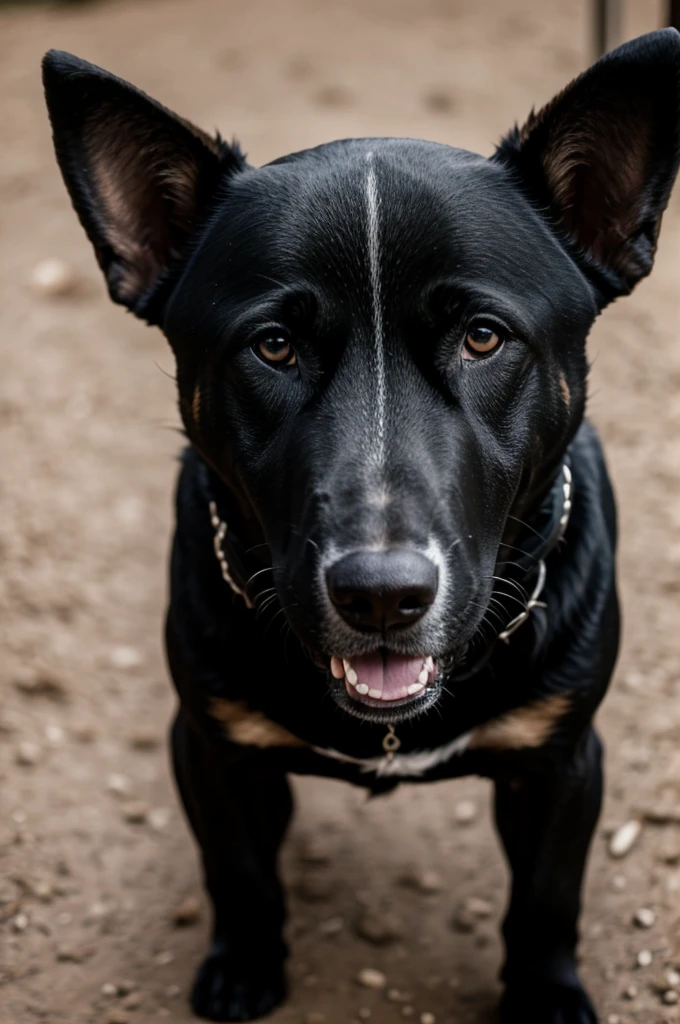 Perro chiquito feo negro 