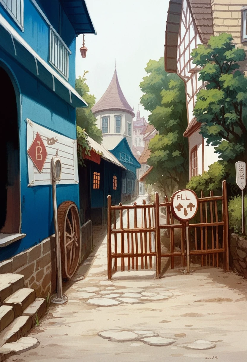 there is a man riding a bike down a dirt road, taken in the early 2020s, in a village, with village, evening time, small village, police station, deep image, photo taken in 2 0 2 0, old village, background image, clean image, in a village street, village, historical image, beautiful image