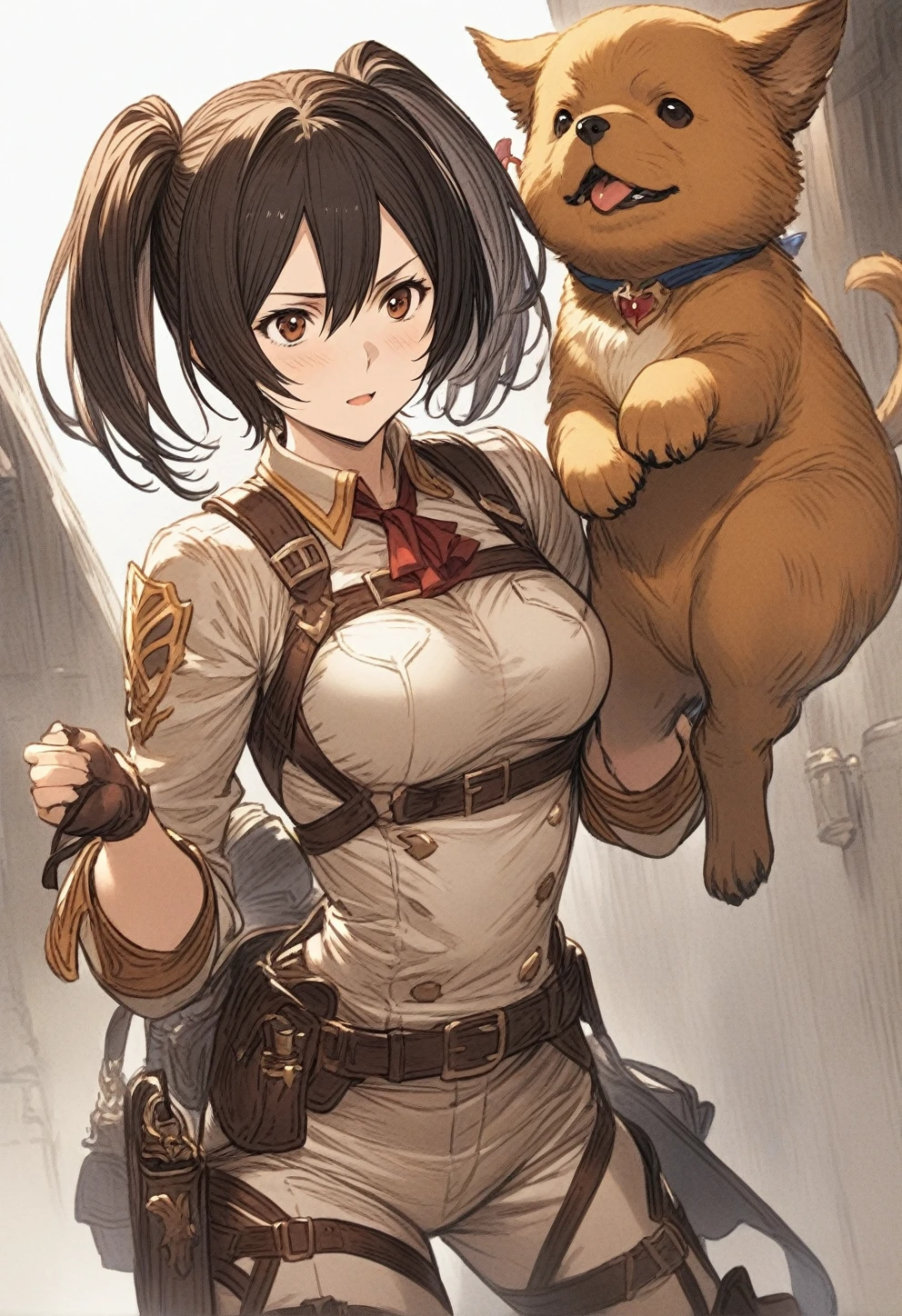 1girl, cerberus \(shingeki no bahamut\), granblue fantasy, masterpiece, best quality
