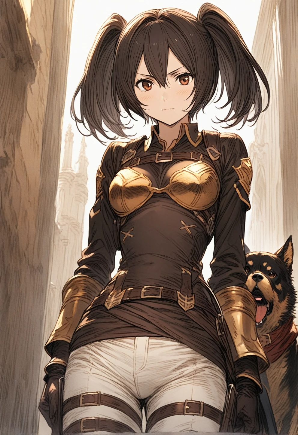 1girl, cerberus \(shingeki no bahamut\), granblue fantasy, masterpiece, best quality