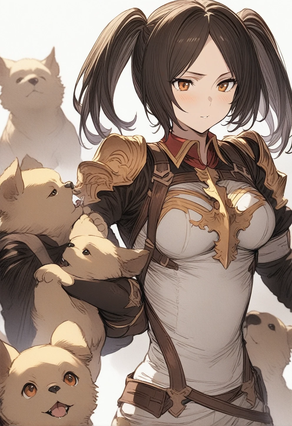 1girl, cerberus \(shingeki no bahamut\), granblue fantasy, masterpiece, best quality