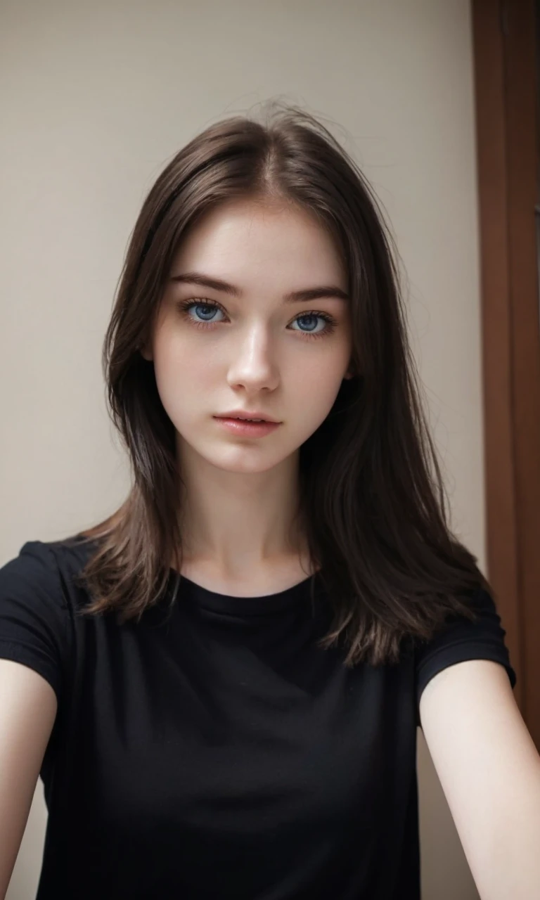 Beaitiful girl, pale skin