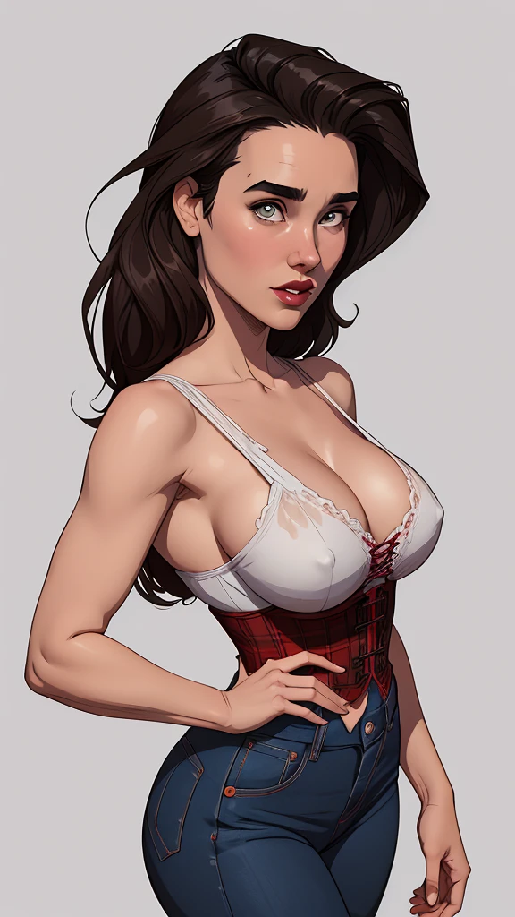 GTA character style illustration and completely bare breasts showing a little fear Breast size Cartoon name: Isabella Cruz white background medium breasts freckled face Hermione Granger actress strong contours Physical description - long straight hair, tingidos de um marrom vibrante que contrasta com Turnaround sheetsua pele clara. - You reflect a mix of curiosity and determination. - Ela tem uma estatura alta, with a slender and agile figure, evidenciando sua agilidade e destreza. -fundo colorido Design de personagens de retrato, beautiful digital illustration, retrato de alta qualidade, Arte em quadrinhos, Corpo inteiro sensualizando ou pelada. folha de retorno. member return leaf clothes of the day hellish day expression love wearing sadomasochistic clothes with red plaid shirt and blue jeans Character pose random scenery Style Yvonne Strahovski Cartoon style digital illustration colorful background diverse attractive woman sesy medium breasts beautiful witch clothes in symmetrical, female girlfriends pose beautiful breasts in Cartoon style beautiful and dynamic snow white digital illustration together with Cinderella with body in symmetry a beast with a corset and beautiful breasts, corpo bem definidoPersonagem mulher bruxa Jennifer Connelly com marcas de guerras Imagem de desenho animado de uma mulher . GTA n style illustration, estilo de arte dos desenhos animados, estilo de arte dos desenhos animados, digital illustration style, design de personagens altamente detalhado, arte digital detalhada coragem, of the cemetery with dead zombies behind her trying to get her, Design de personagens de retrato, beautiful digital illustration, retrato de alta qualidade, Arte em quadrinhos, mulher jovem cabelo com transas lindas . Beautiful lined eyes Medium large bust and wonderful sexy clothes. image expression of sexual desire from waist to head illustration Jennifer Connelly ,with a distorted expression of delicate, sensual fear, estilo de desenho GTA