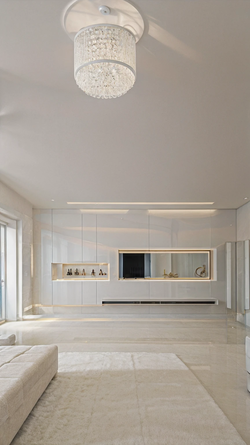 best quality, ultra high res, realistic style room realistic style room, lighting, plain white walls