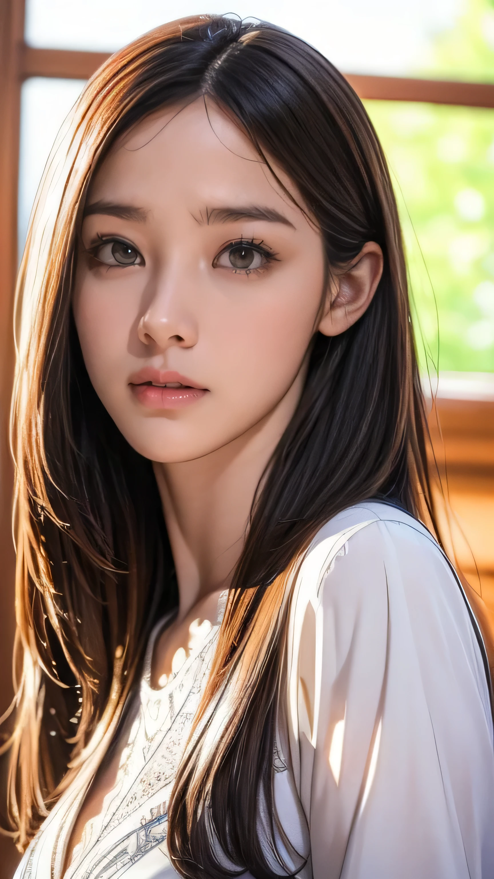 (beautiful detailed eyes, beautiful detailed lips, extremely detailed eyes and face, long eyelashes, 1 woman, elegant woman, teacher, school setting, teaching, very tall, long legs, (best quality,4k,8k,highres,masterpiece:1.2),ultra-detailed,(realistic,photorealistic,photo-realistic:1.37),concept art, anime style, elegant, beautiful, graceful, dynamic pose, warm lighting, cinematic, vibrant colors)