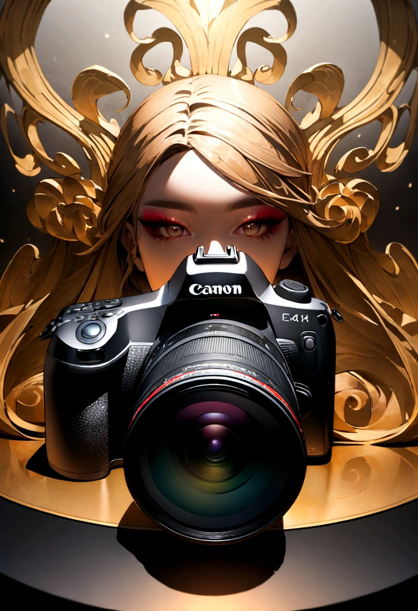 , businessman, natural makeup, natural makeup, portrait, amphitype, front view, Hazy: Canon EOS R6 camera with a Canon RF 24-105mm f/4L IS USM lens, integrated art, concert photography